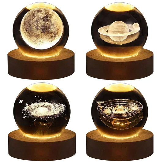 Space Crystal Ball Lamp